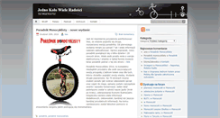 Desktop Screenshot of jednokolo.pl